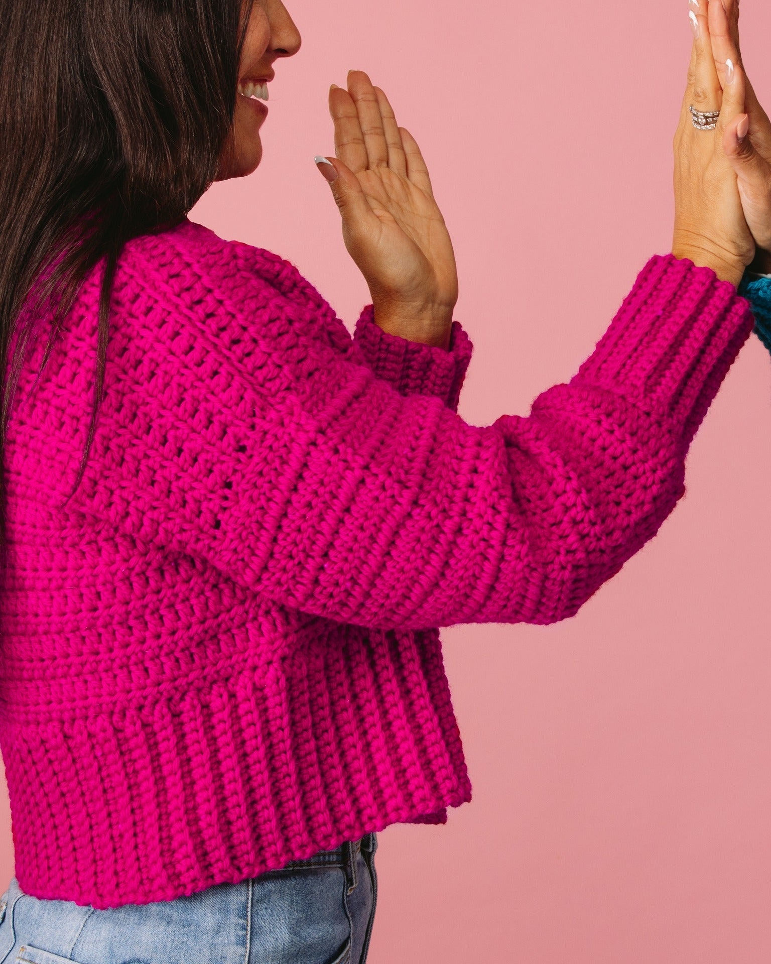 The Eva Crochet Cardigan - Chunky Yarn - Adult Crochet Pattern | PT 8695