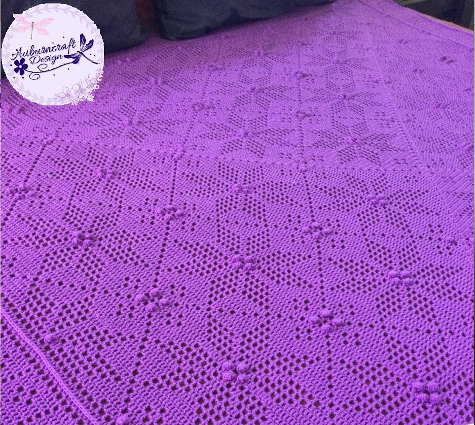 Flowers Don't Tell, But I DO Blanket PDF