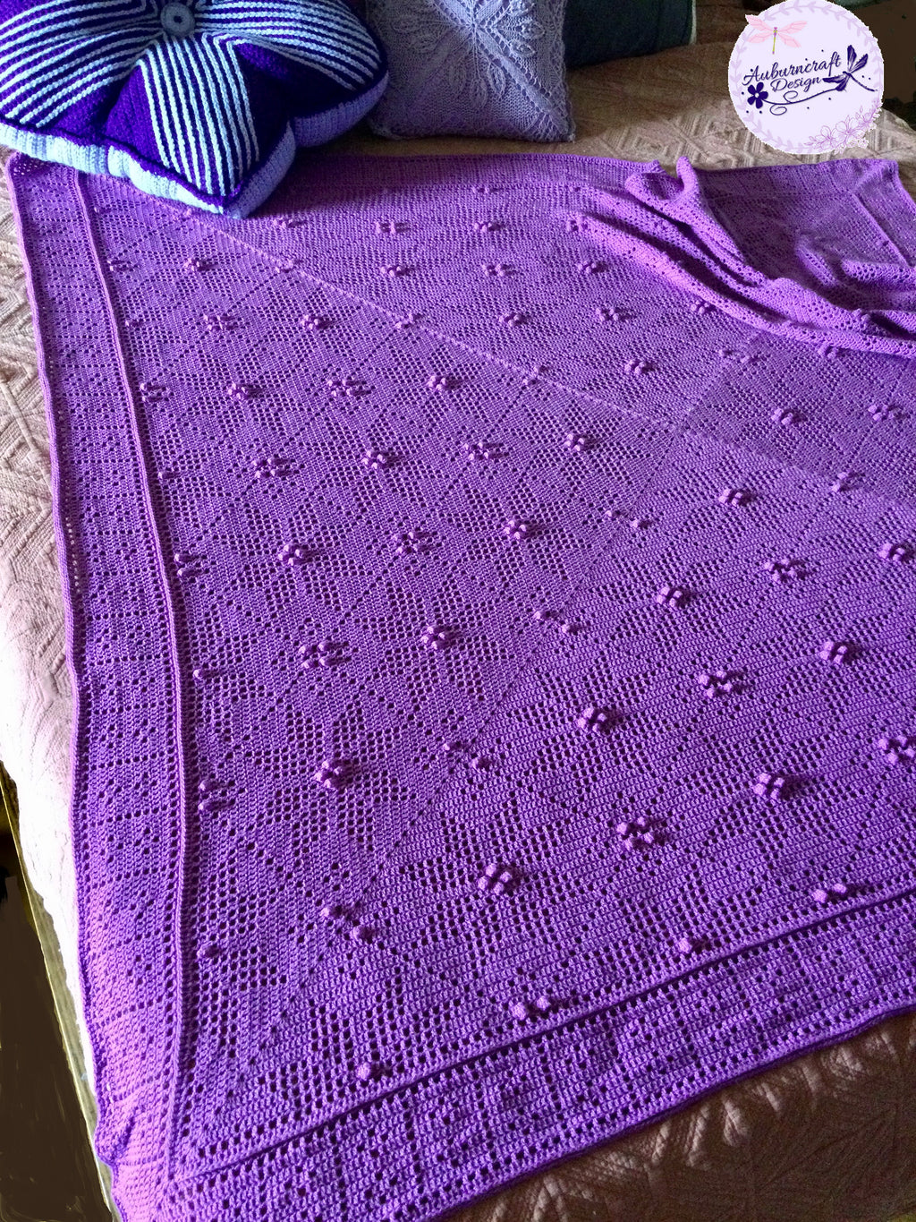 Flowers Don't Tell, But I DO Blanket PDF