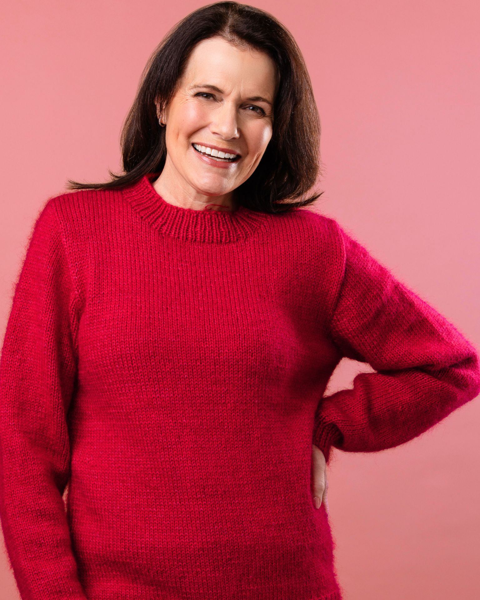 The Francesca Jumper - Adults Knitting Pattern | PT 8730