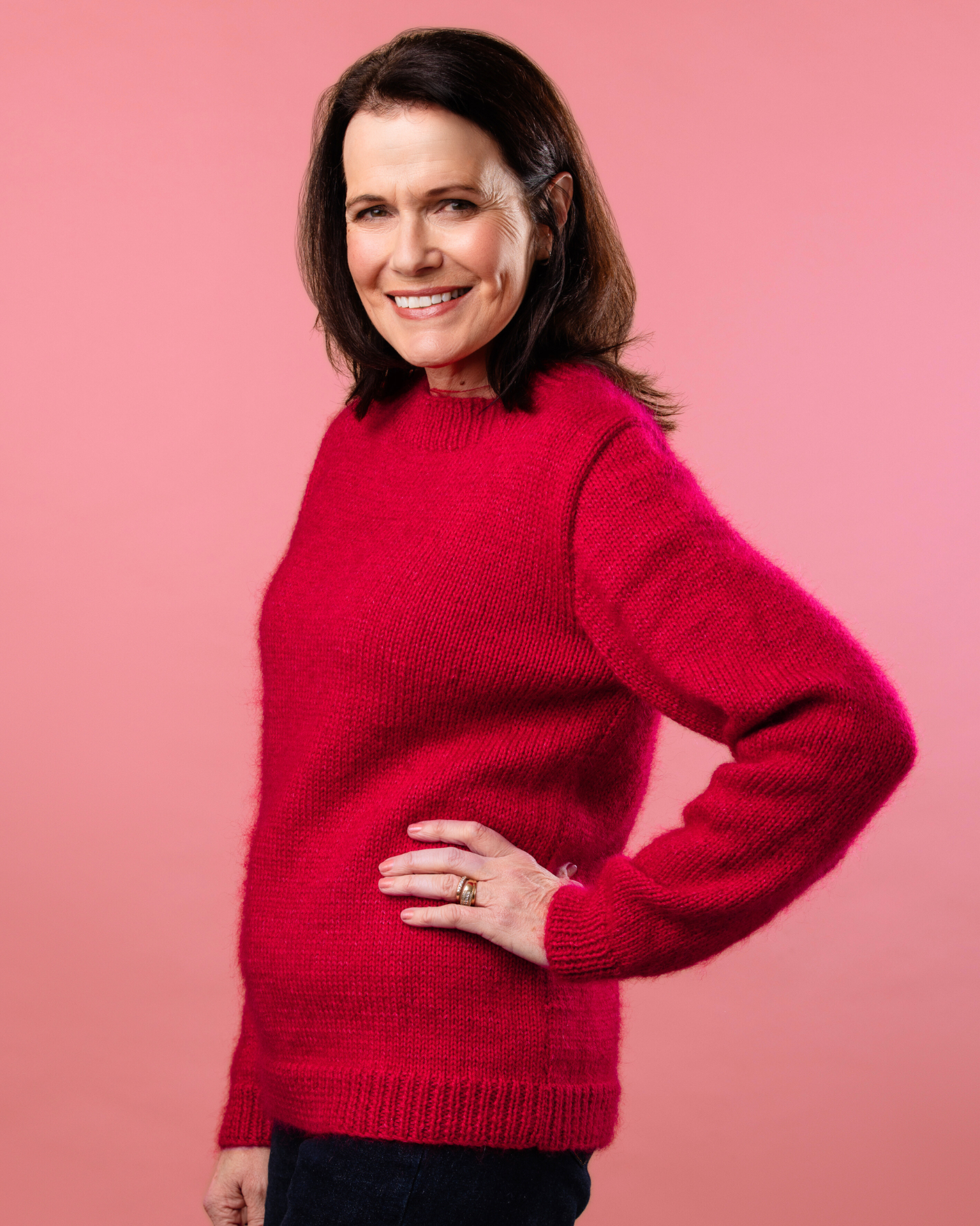 The Francesca Jumper - Adults Knitting Pattern | PT 8730