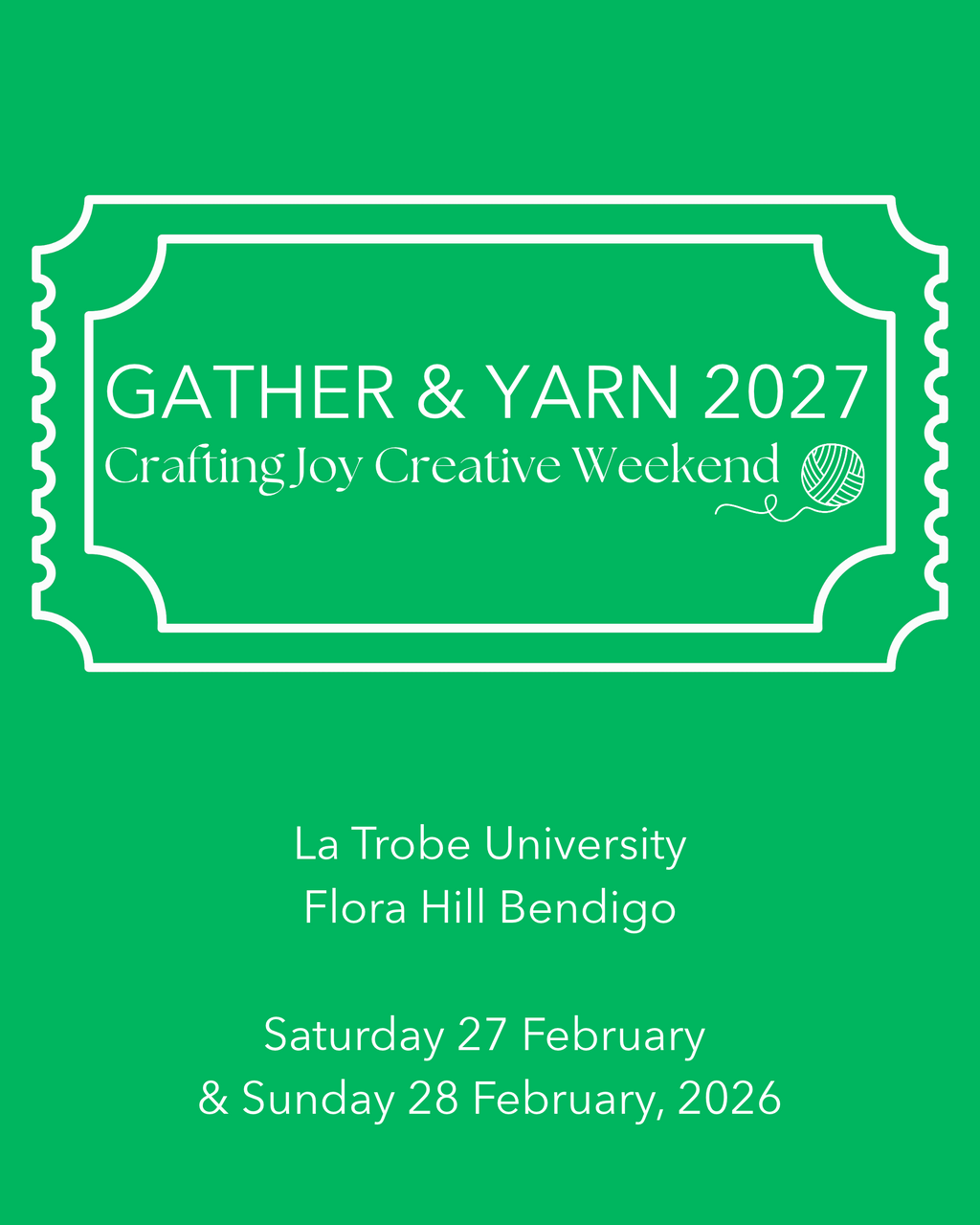 Gather and Yarn 2027