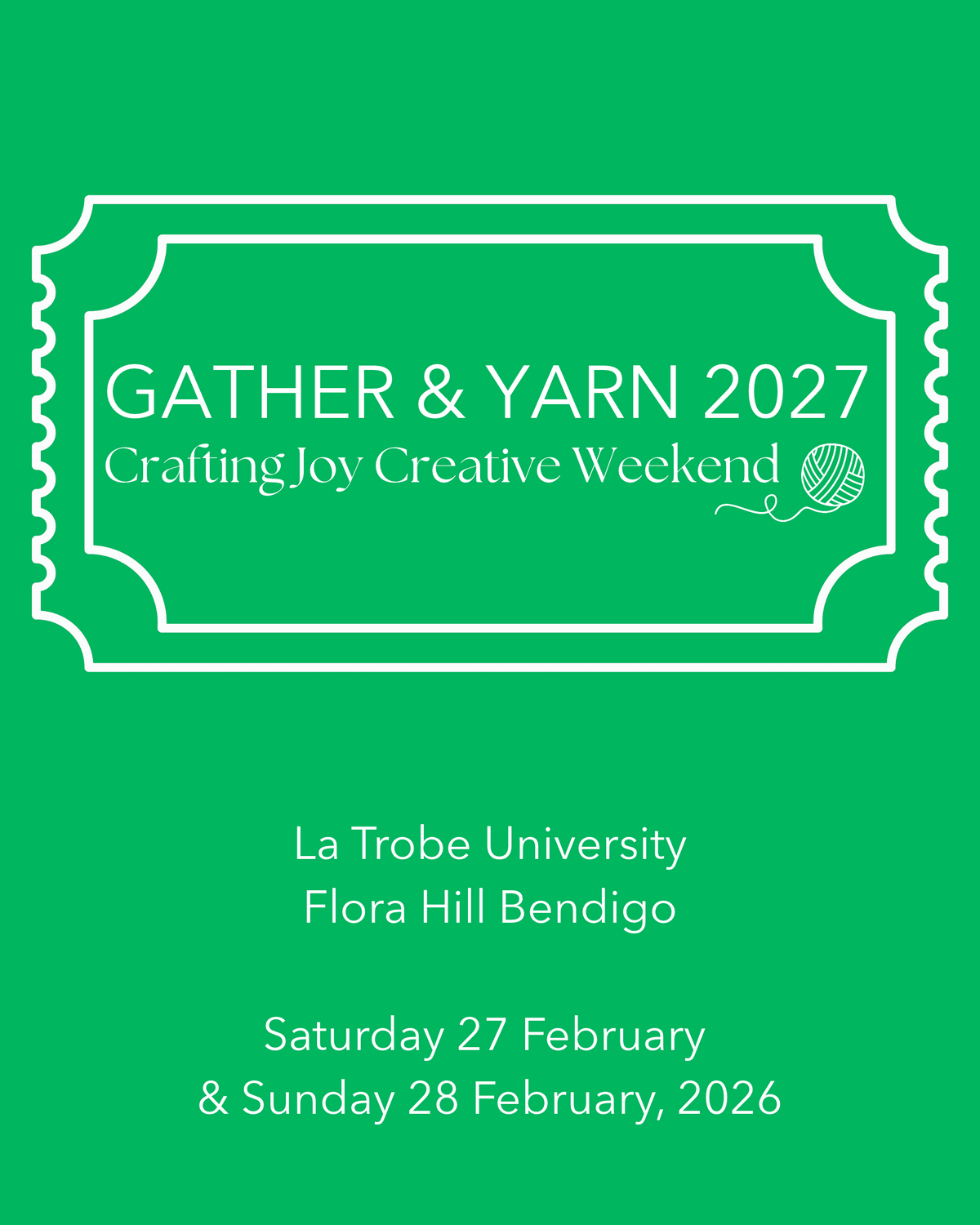Gather and Yarn 2027