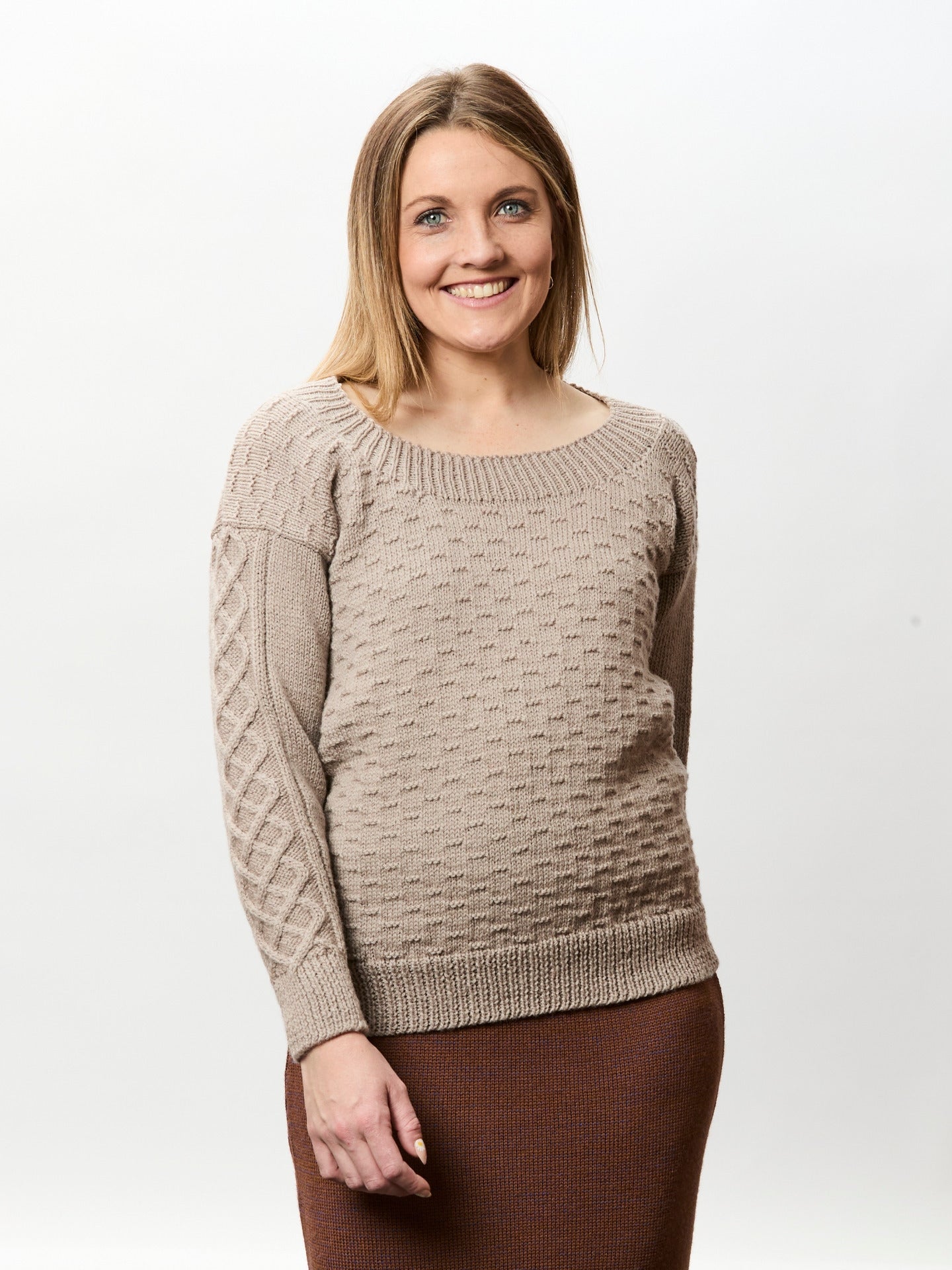 The Helen Jumper - Adults Knitting Pattern | PT 8684