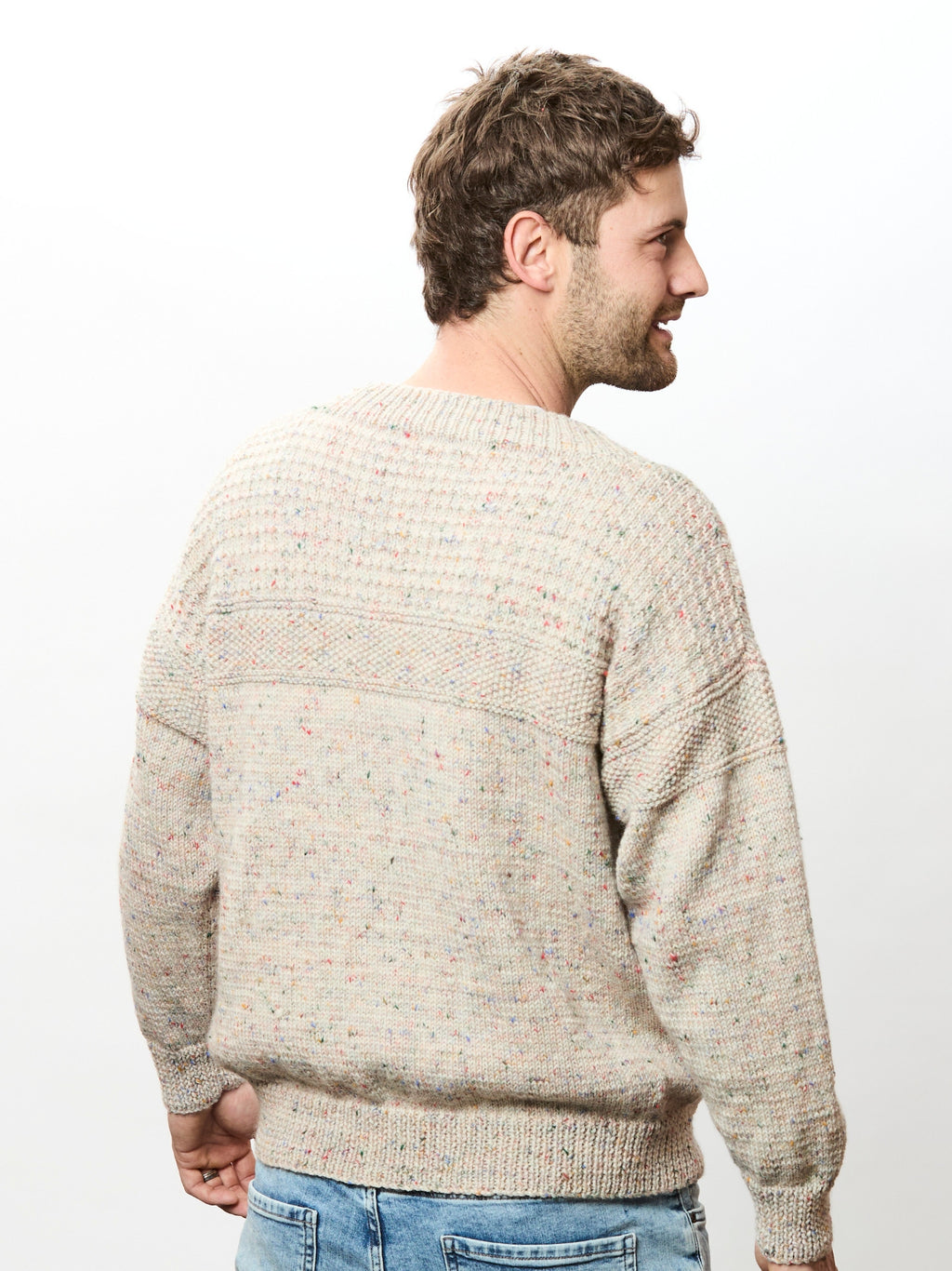The Ian Jumper - Adults Knitting Pattern | PT 8687