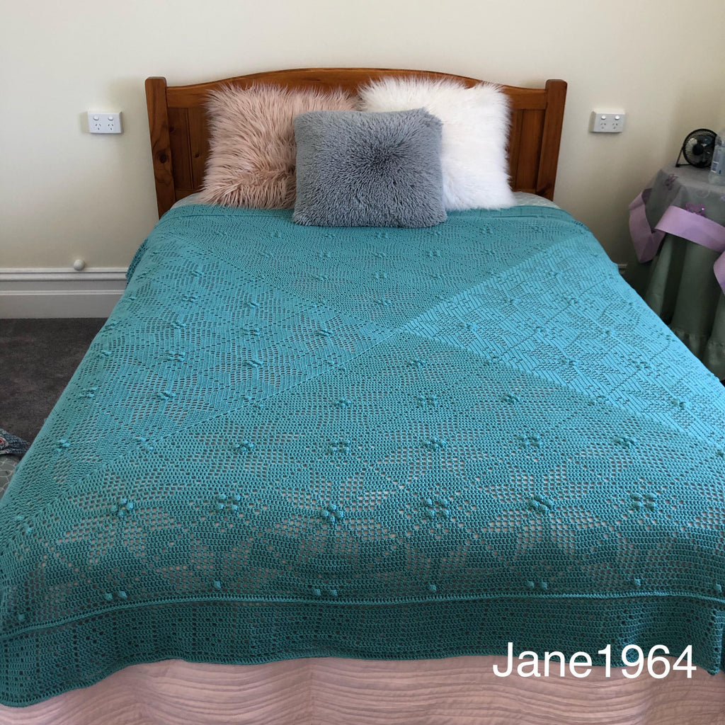 Flowers Don't Tell, But I DO Blanket PDF