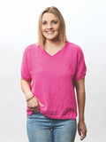 The Sam V-Neck Tee - Knitting Pattern | PT 8667