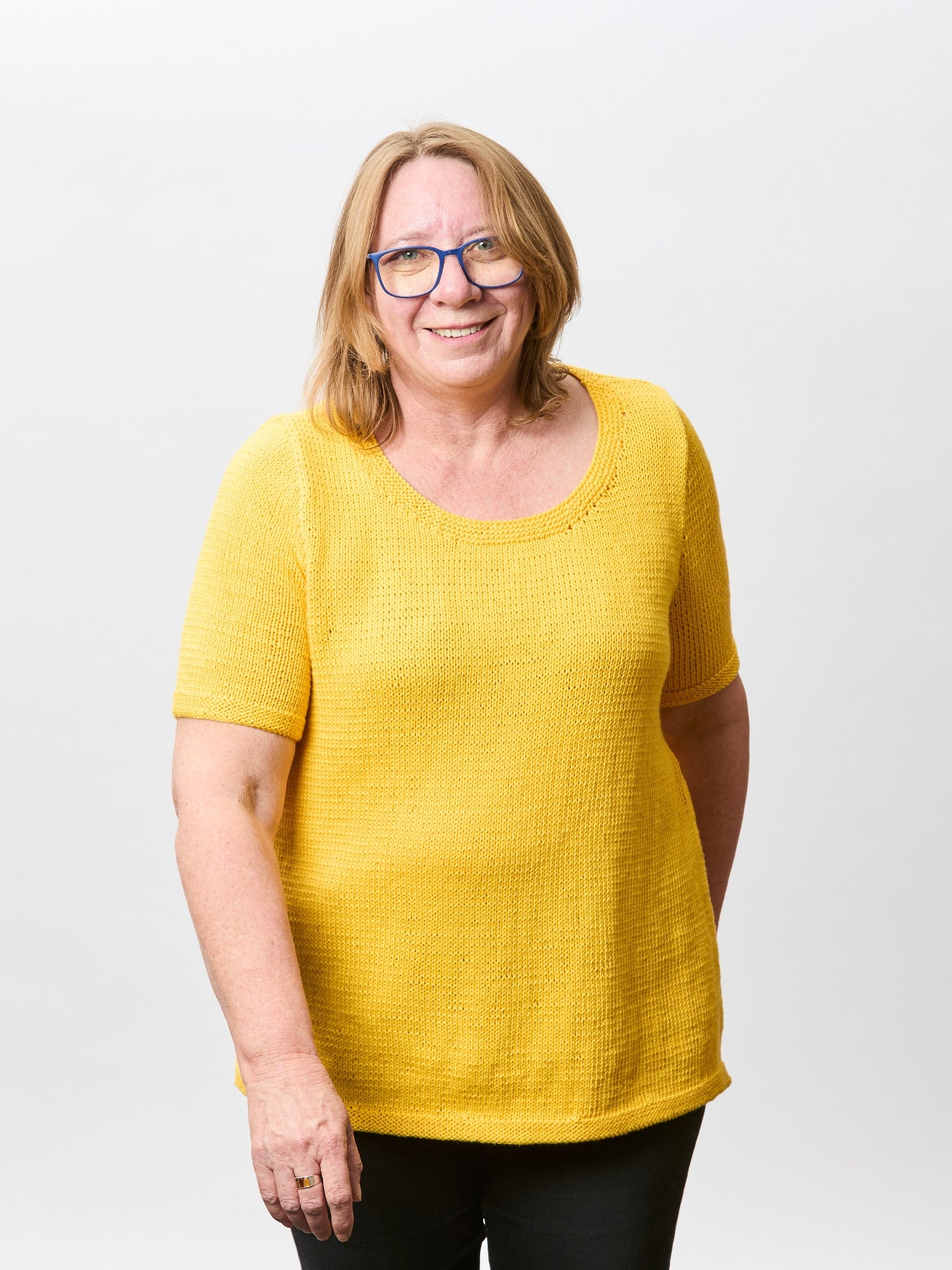 The Jessica Tee - Adult Knitting Pattern | PT 8674
