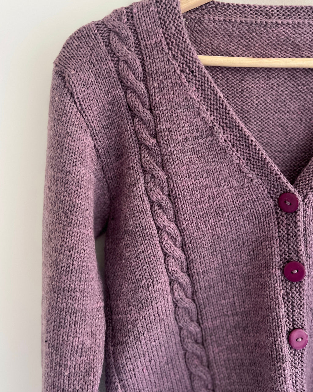The Jodie Cabled Cardigan - Women's Knitting Pattern | PT 8712