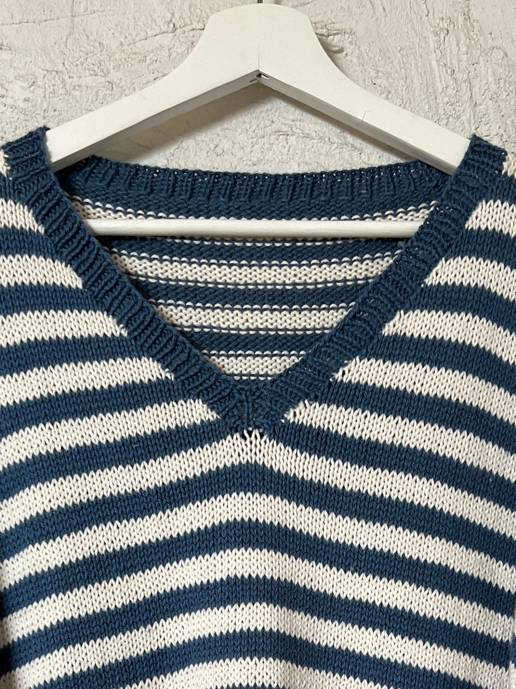 The Kay Striped Tee - Free Adult Knitting Pattern