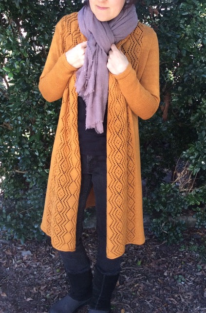 Lace Collar Cardigan PDF