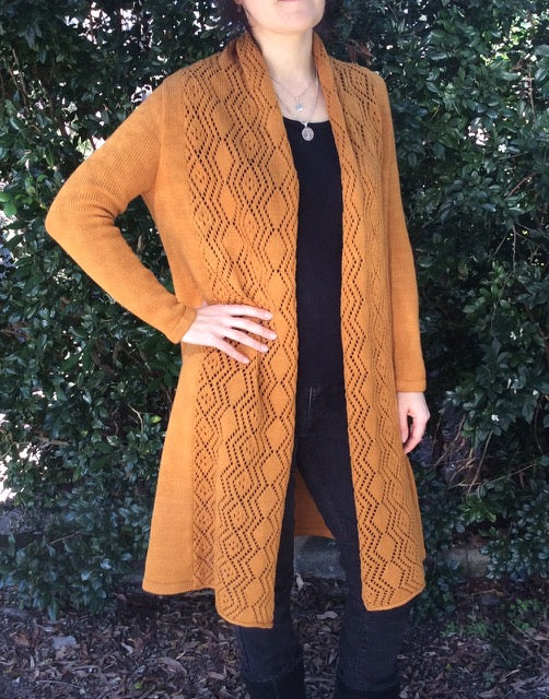 Lace Collar Cardigan PDF