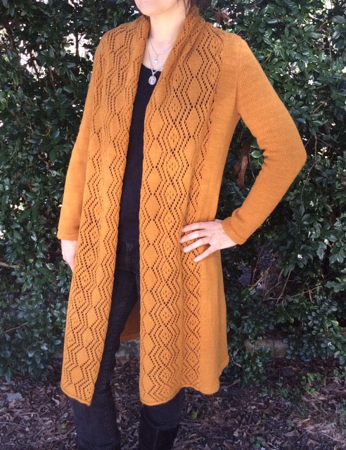 Lace Collar Cardigan PDF