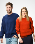 The Roma Crew or V-Neck Jumper - Adults Knitting Pattern | PT 8683