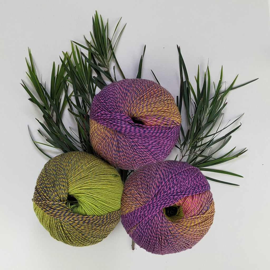 Multicoloured Sock Yarn 4 ply