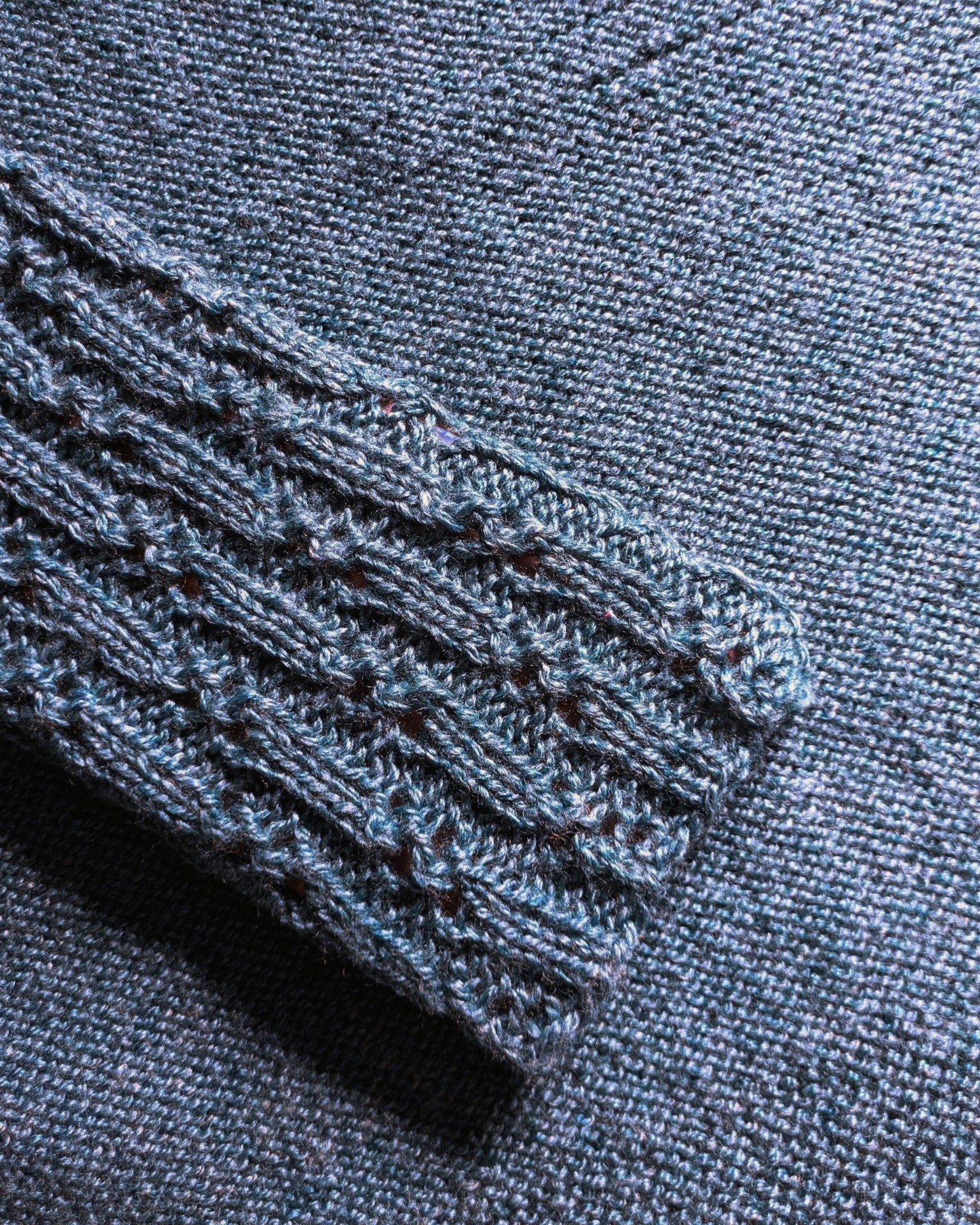 The Lucia Lace Sleeve Jumper - Adults Knitting Pattern | PT 8719