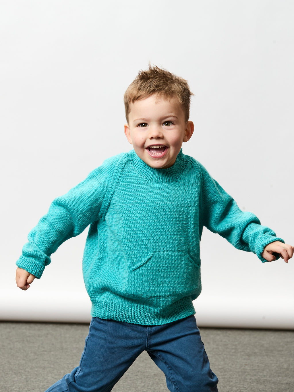 The Macinley Jumper - Kids Knitting Pattern | PT 8686