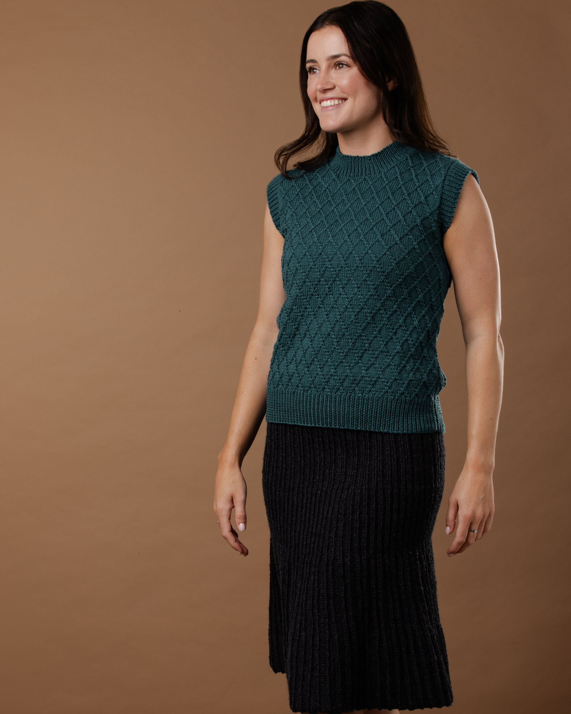 The Millie Rib Skirt - Women's Knitting Pattern | PT 8728