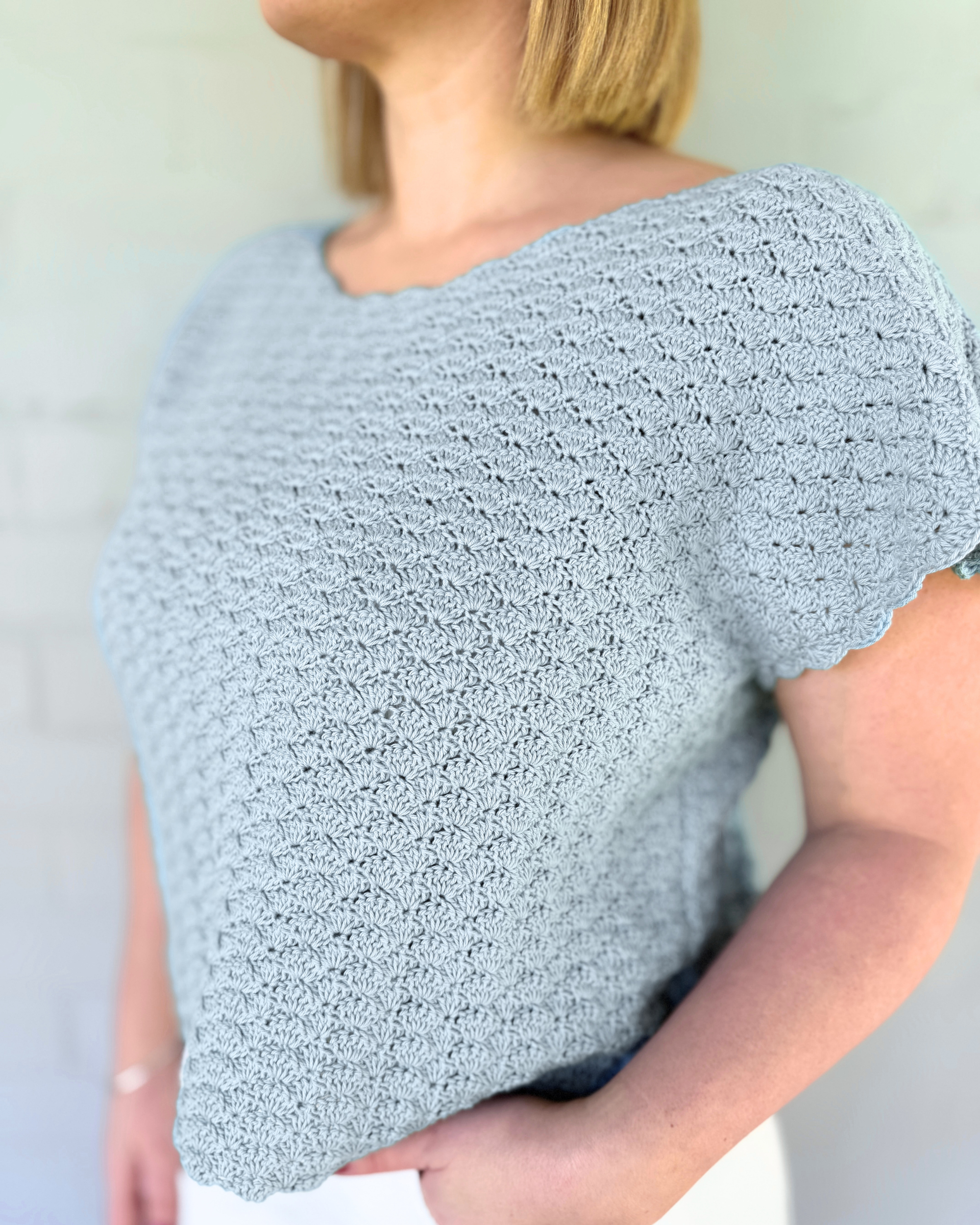 The Mira Top - Women's Crochet Pattern | PT 8756