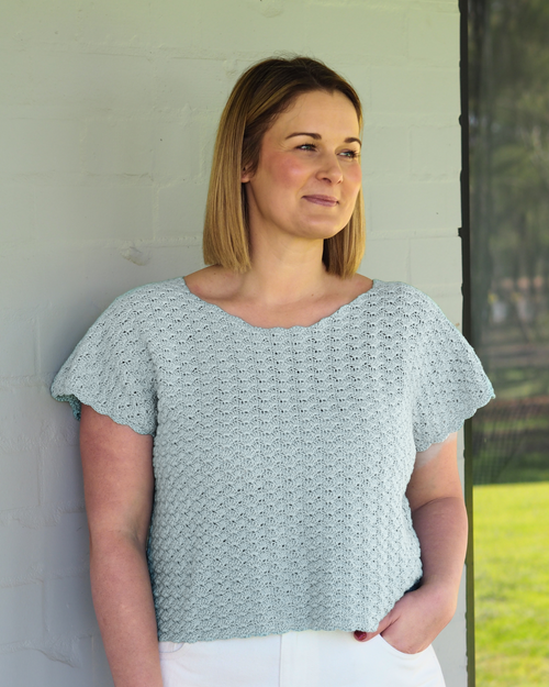 The Mira Top - Women's Crochet Pattern | PT 8756