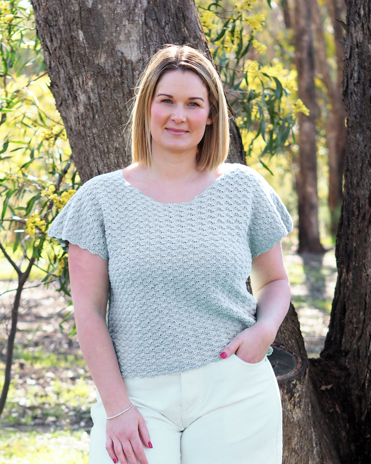 The Mira Top - Women's Crochet Pattern | PT 8756