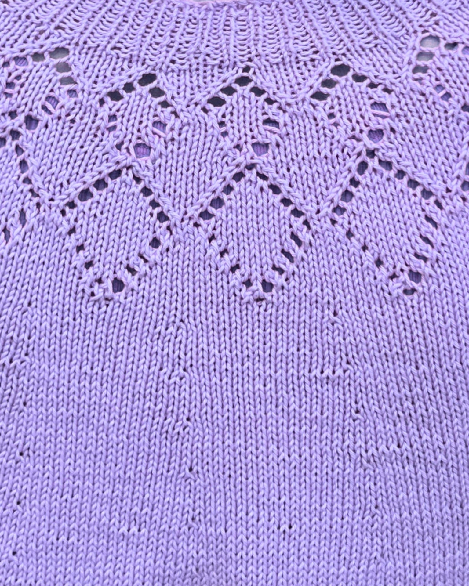 The Demi Diamond Top - Women's Knitting Pattern | PT 8721