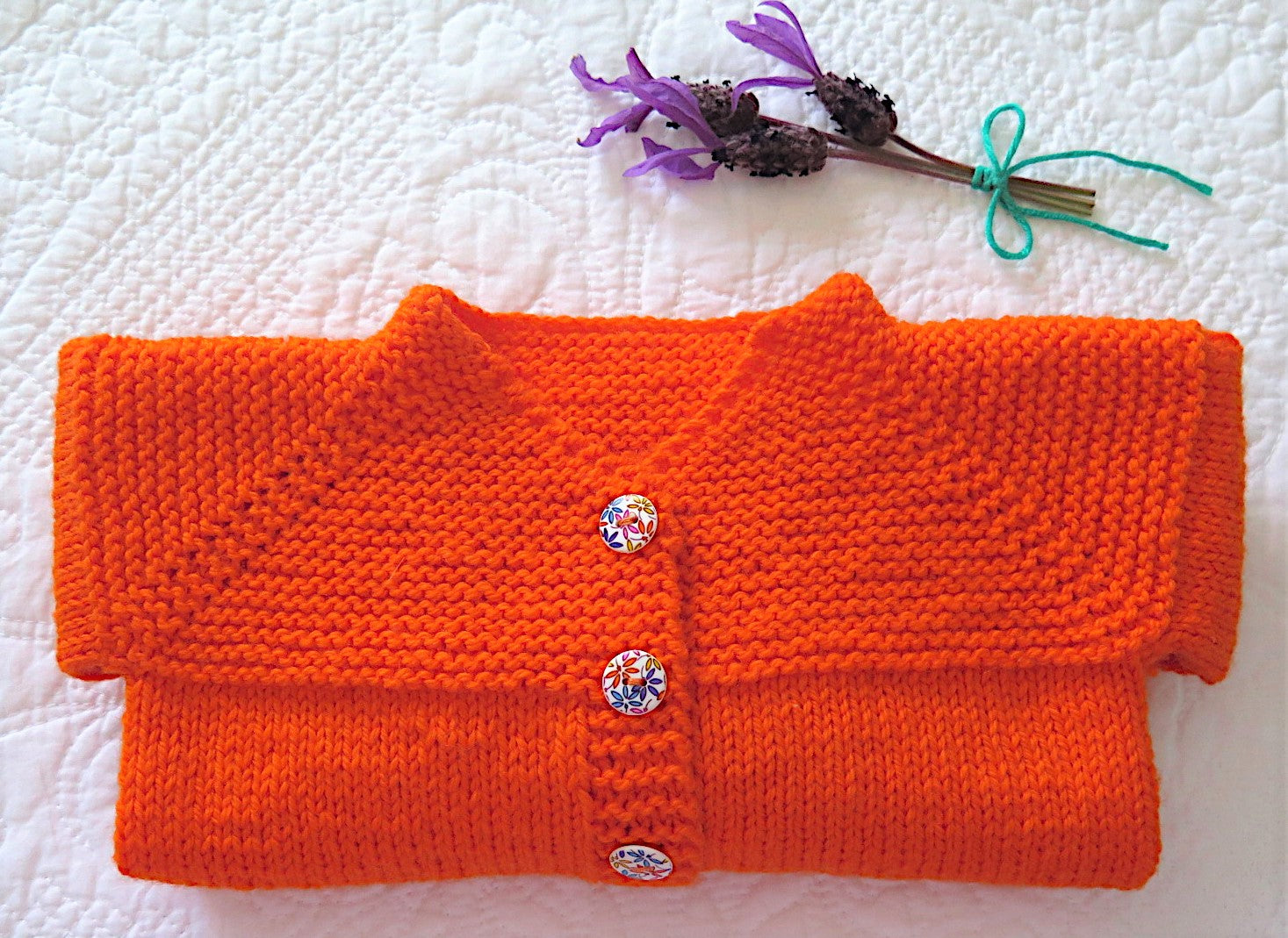 MK2 Baby Hi-Lo Cardigan PDF