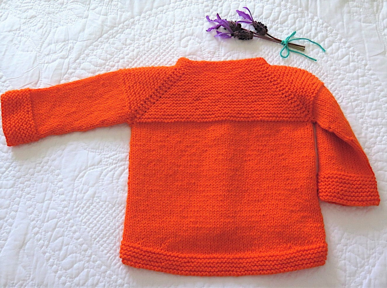 MK2 Baby Hi-Lo Cardigan PDF