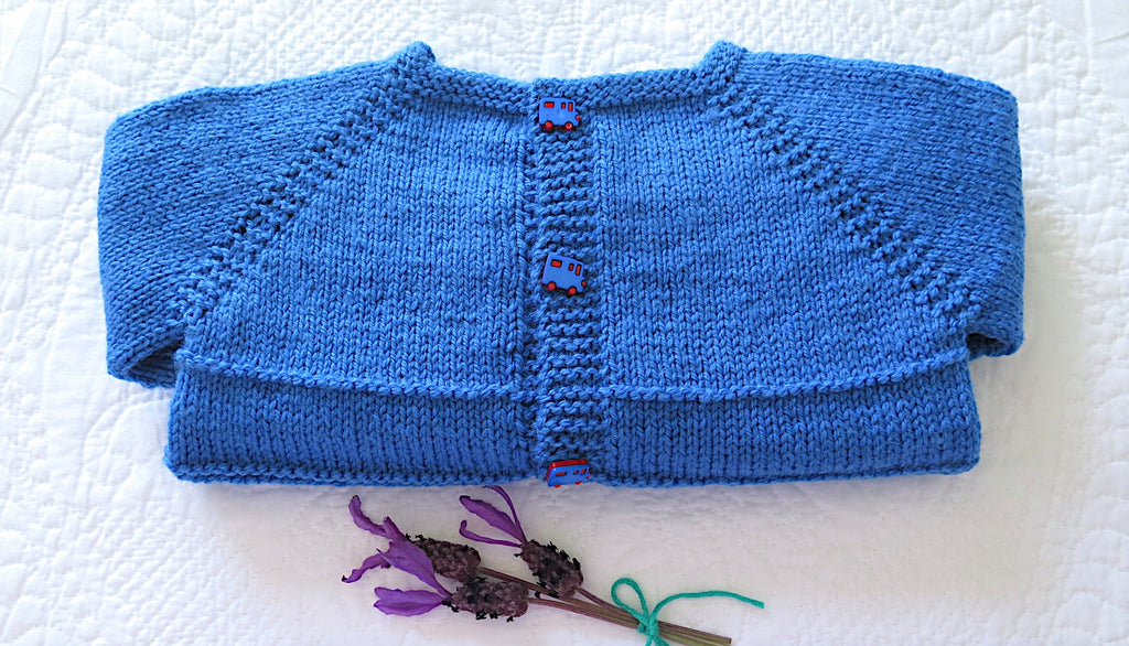 MK8 Baby Stripy Cardigan PDF