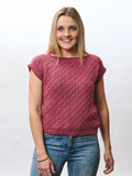 The Nancy Lace Tee - Adult Knitting Pattern | PT 8669
