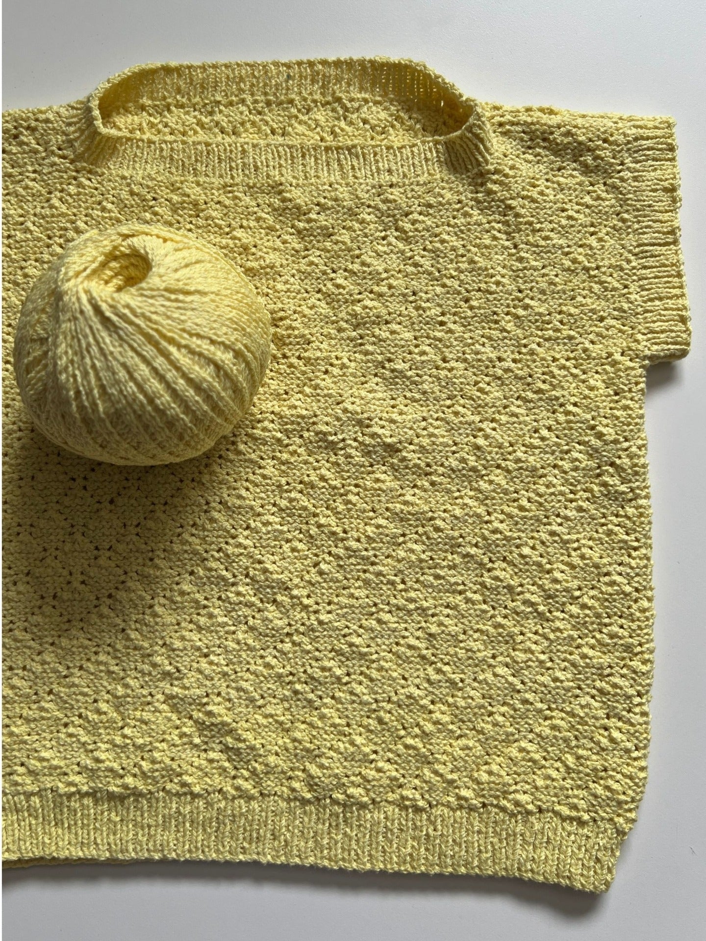 The Nancy Lace Tee - Adult Knitting Pattern | PT 8669