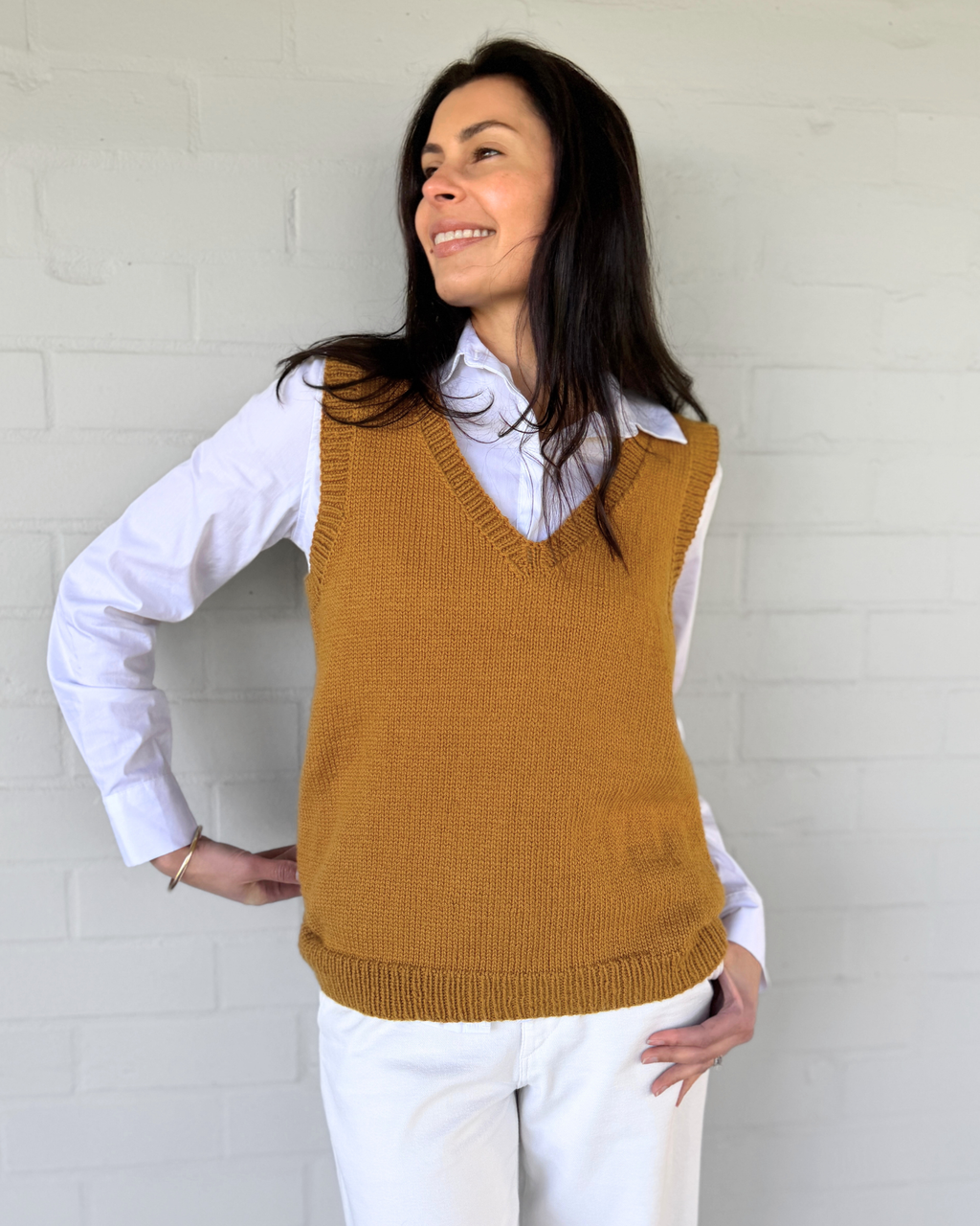 The Ness Vest - Women's Knitting Pattern | PT 8731