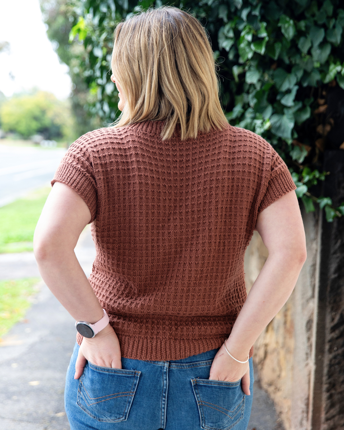 The Pamela Top - Women's Knitting Pattern | PT 8754