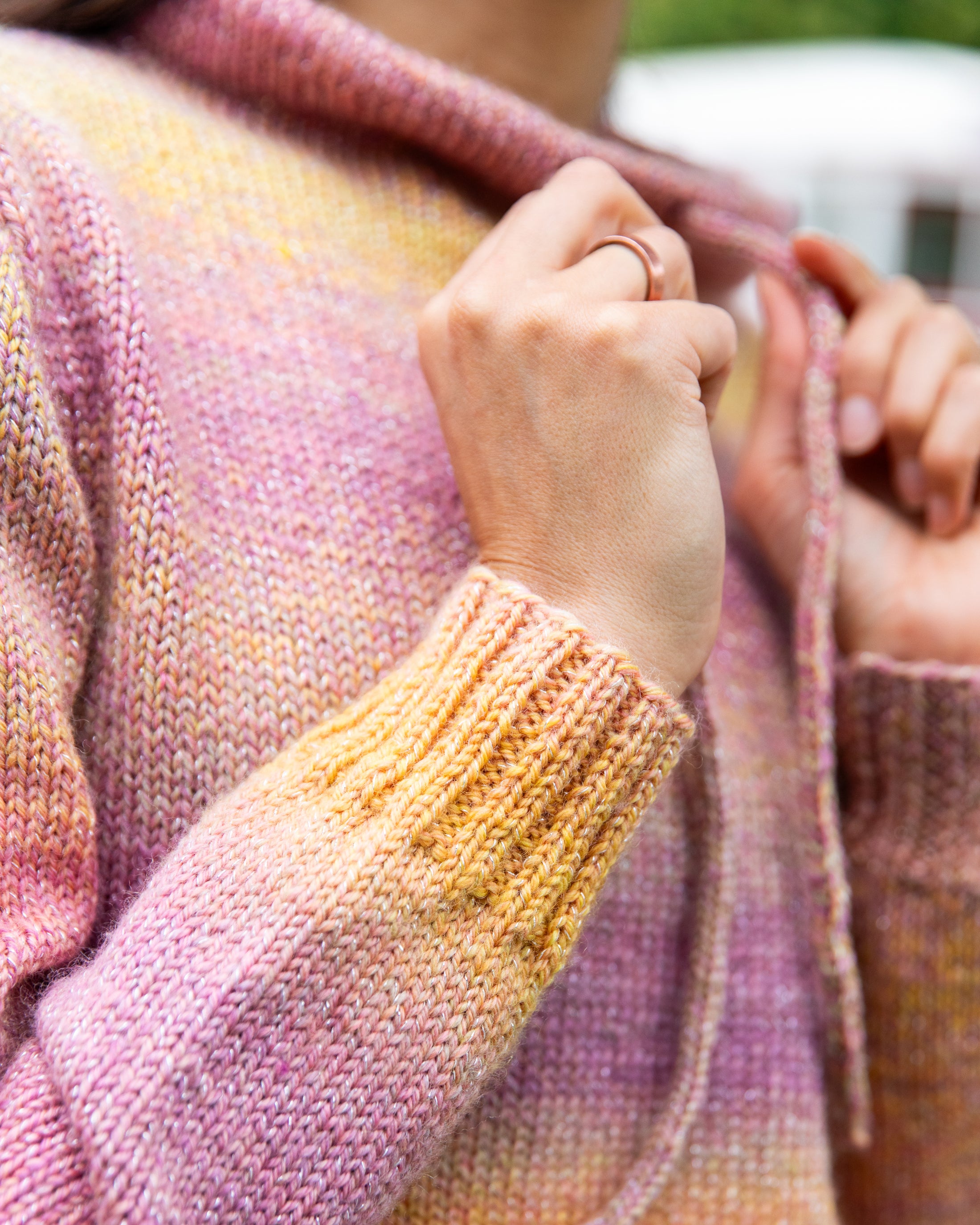 The Parker Pullover - Adults Knitting Pattern | PT 8736