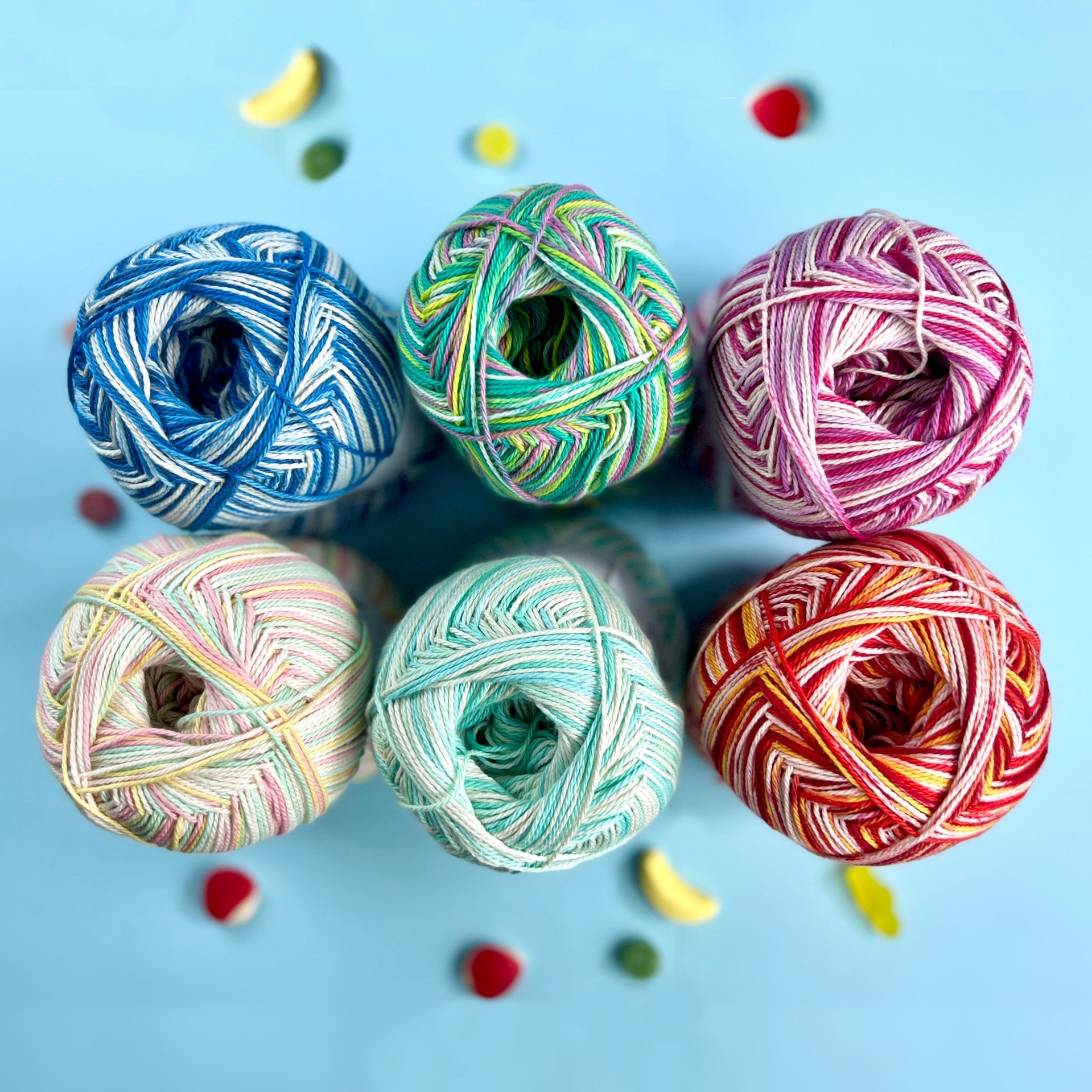 Party Mix Printed Cotton 8 ply