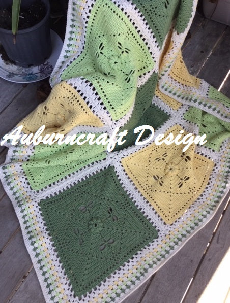 The Dragonfly Patch Blanket PDF