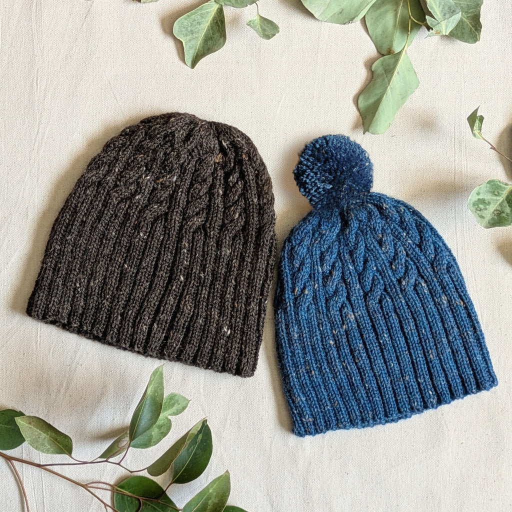 PT 8473 Cabled Beanie - Free Knitting Pattern