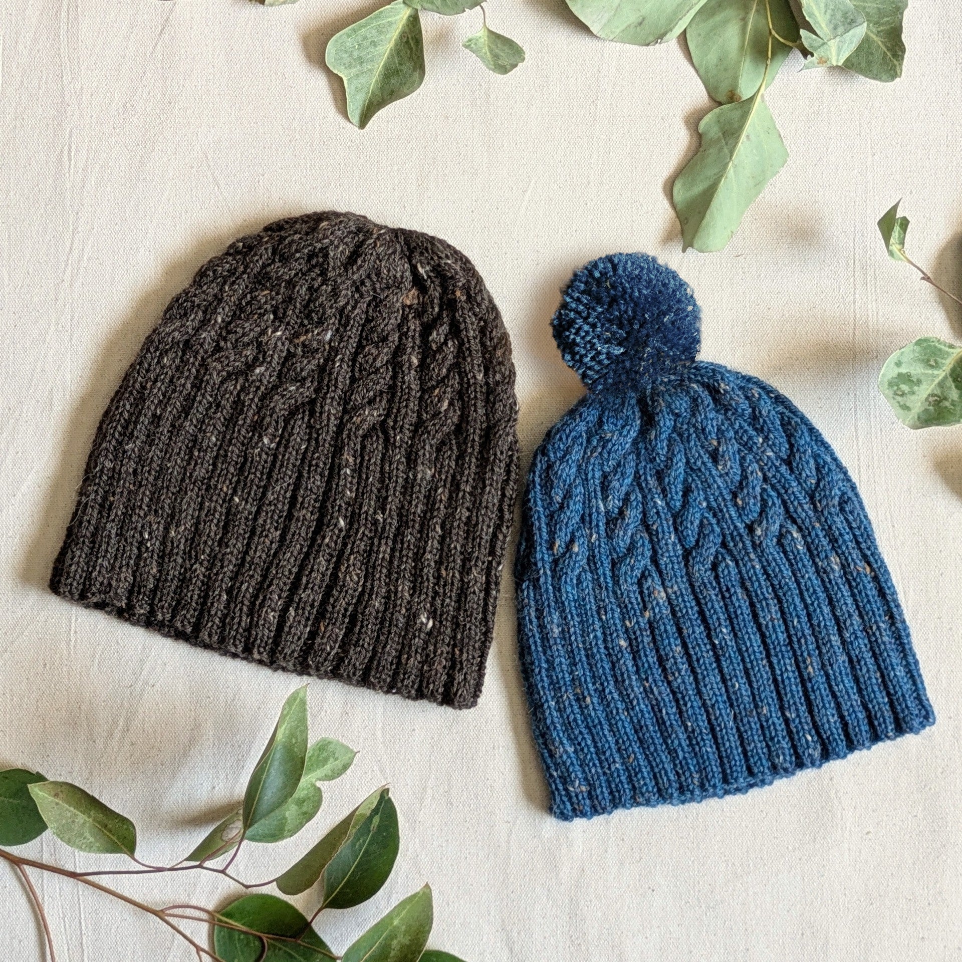 PT 8473 Cabled Beanie - Free Knitting Pattern