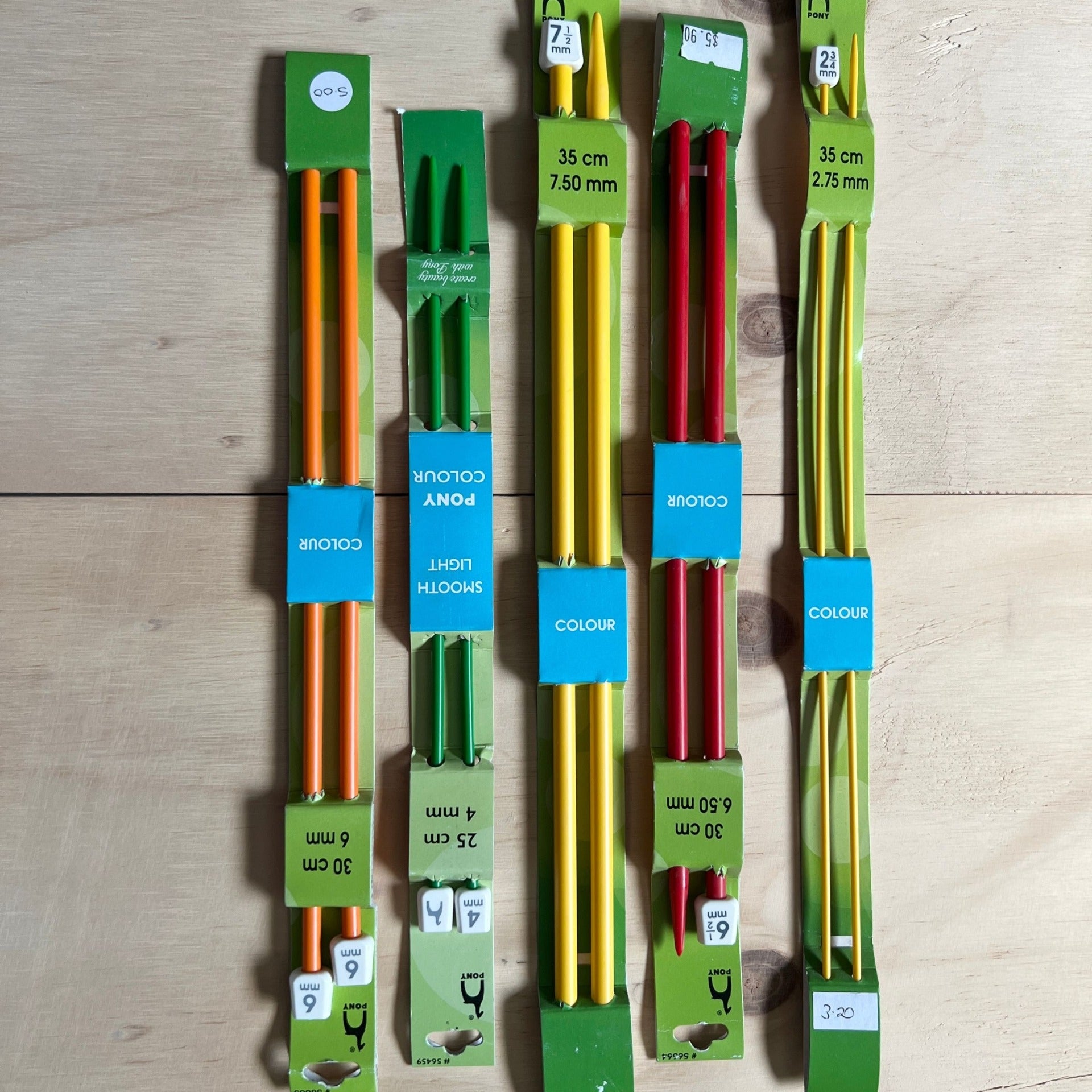 Pony Straight Needles