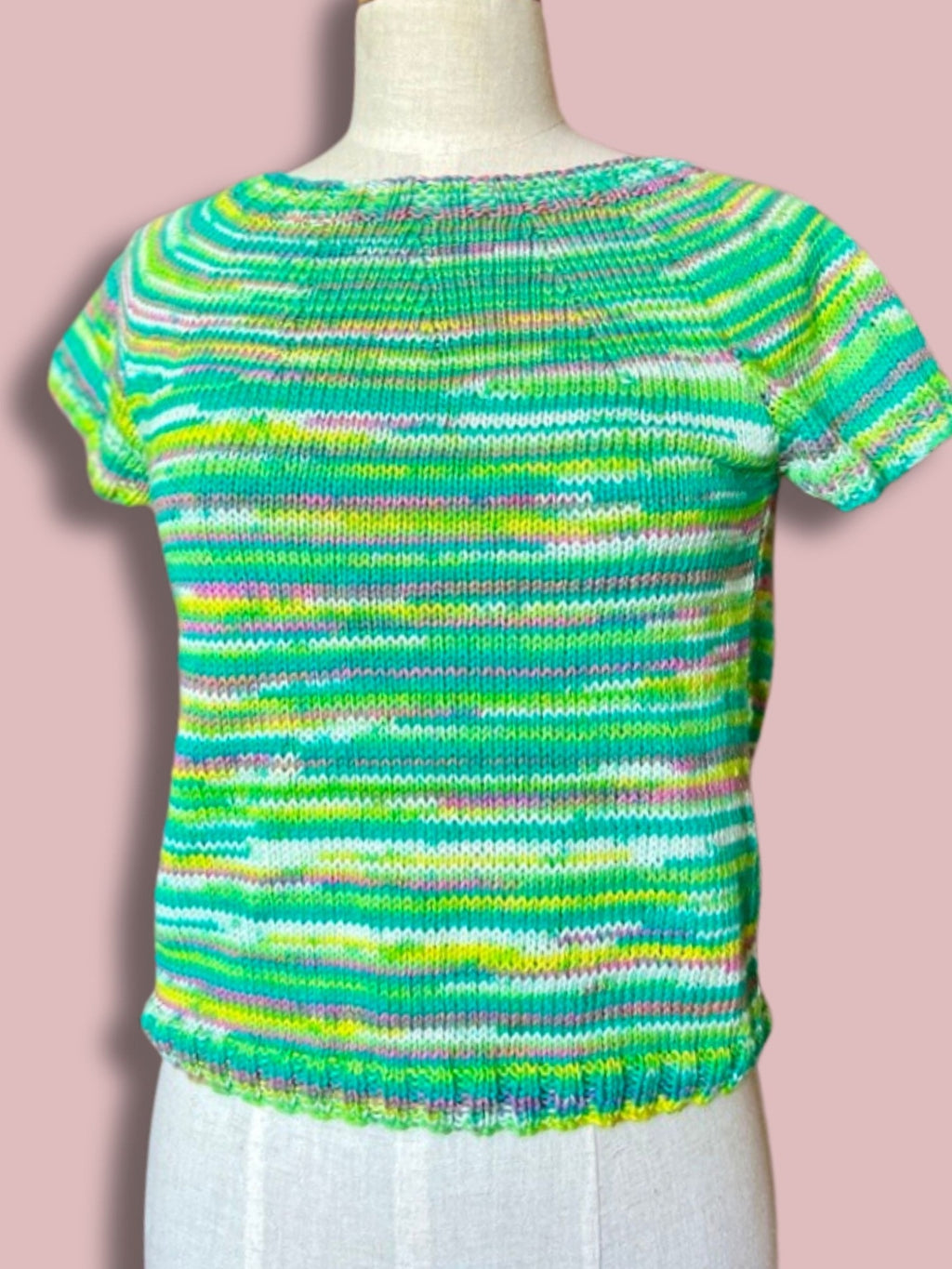 The Caroline Tee - Adult Knitting Pattern | PT 8678