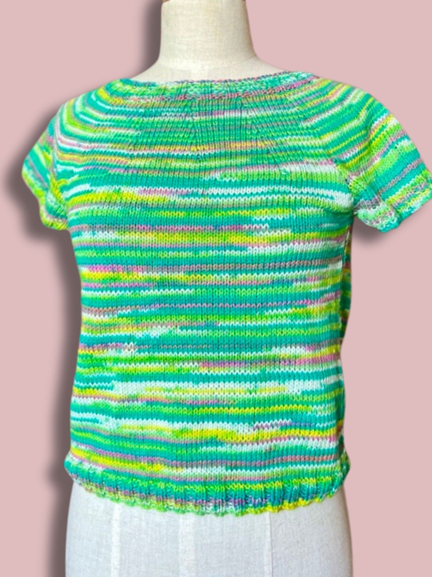 The Caroline Tee - Adult Knitting Pattern | PT 8678