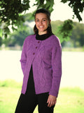PT 8311 - Cabled Jacket - Knitting Pattern