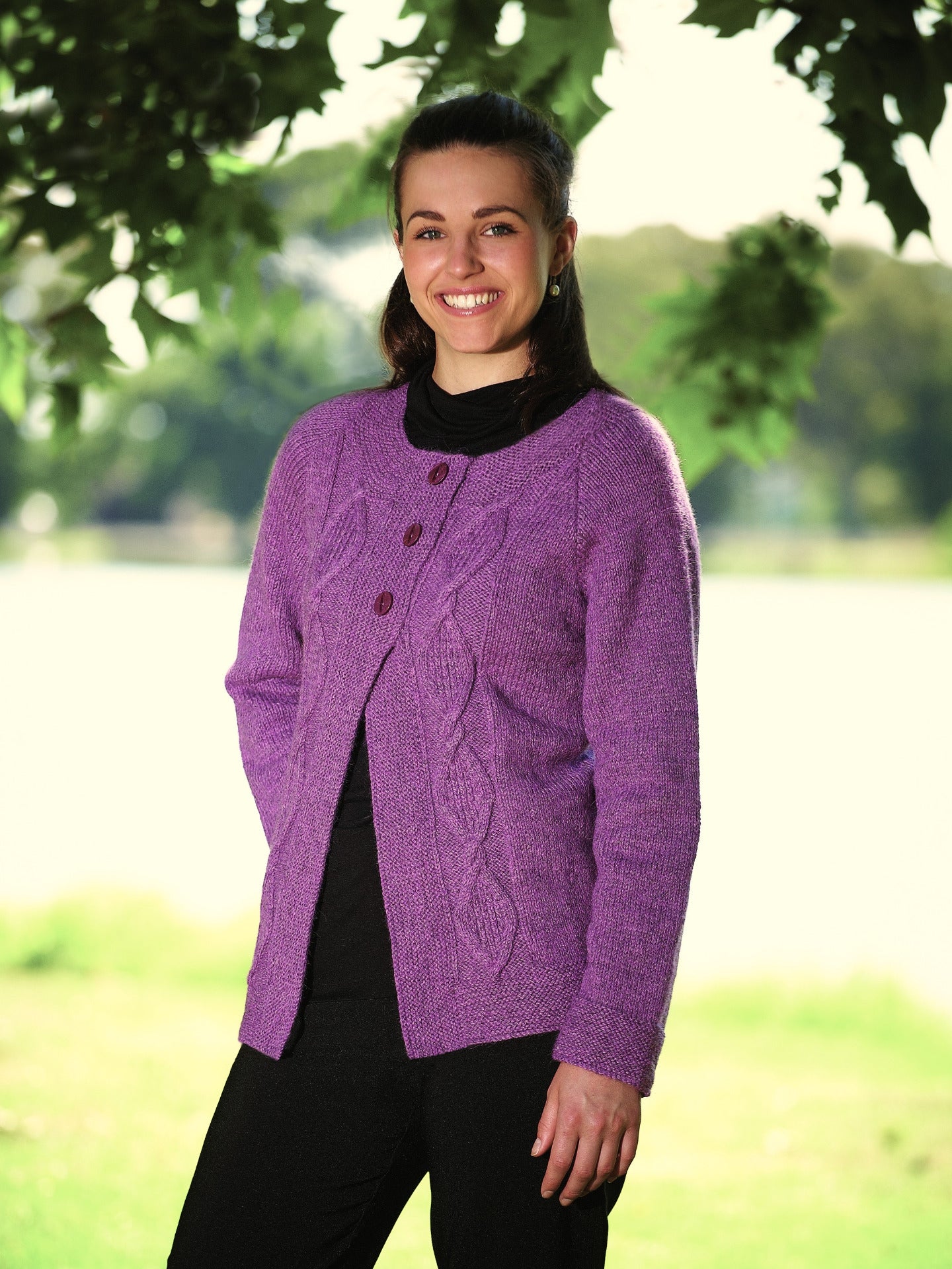 PT 8311 - Cabled Jacket - Knitting Pattern