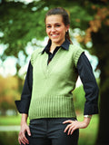 PT 8315 - Deep V-Necked Vest - Knitting Pattern