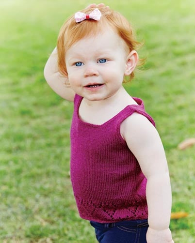 PT 8356 - Baby Singlet in 4 Variations - Knitting Pattern