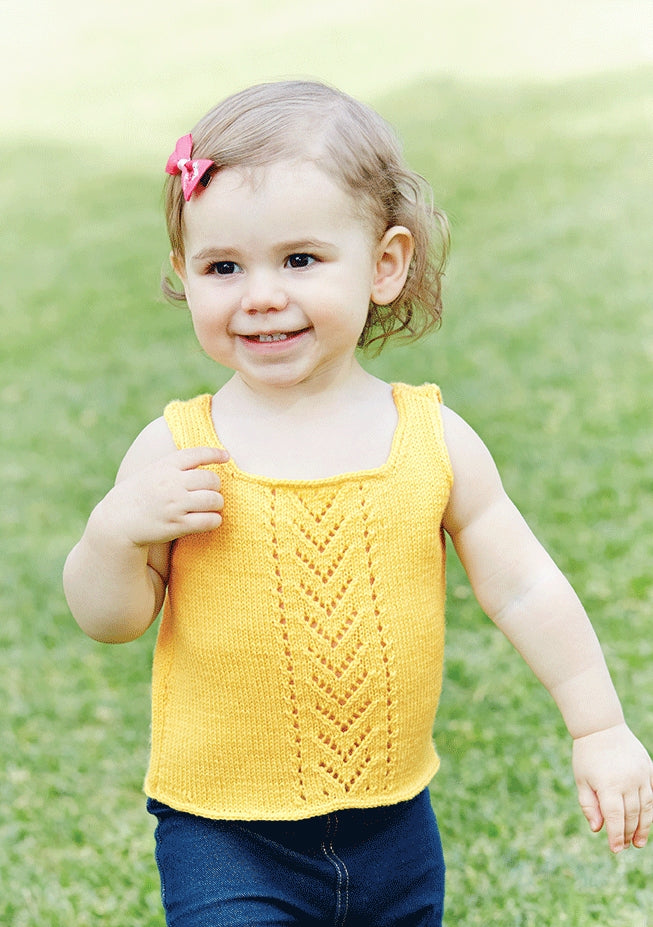 PT 8356 - Baby Singlet in 4 Variations - Knitting Pattern