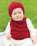 PT 8384 - Beanie and Vest Set - Knitting Pattern