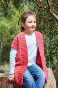 PT 8386 - Short Sleeved Vest - Knitting Pattern