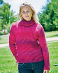 PT 8403 - Ribbed Turtleneck - Knitting Pattern
