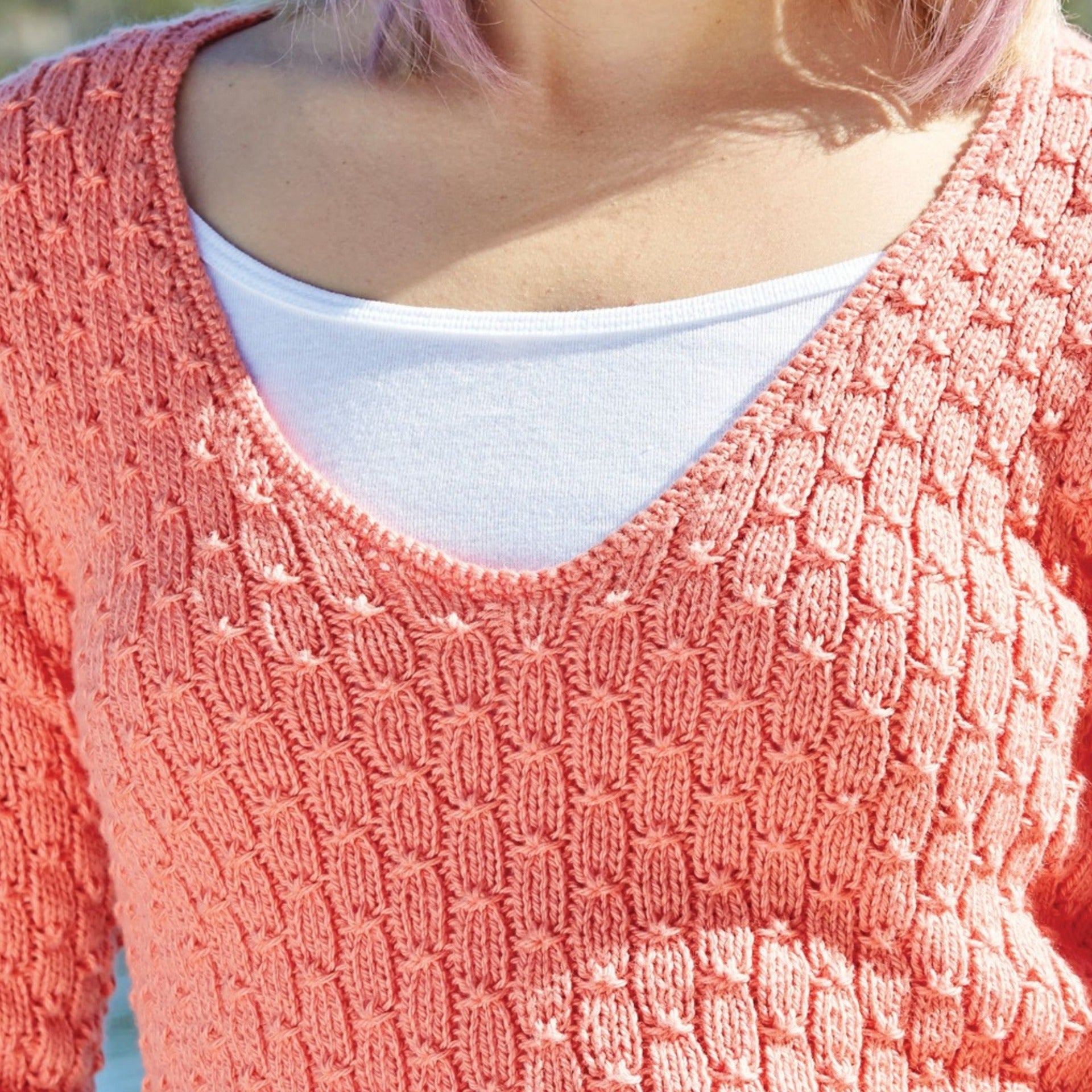 PT 8417 - Star Top - Knitting Pattern